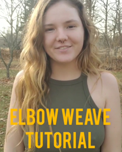 elbow weave tutorial